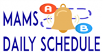 CLIP ART OF A BELL WITH POINT A CONNECTING TO POINT B CAPTIONED DAILY SCHEDULE CLIP ART OF A BELL WITH POINT A CONNECTING TO POINT B CAPTIONED DAILY SCHEDULE